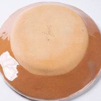 作家 森田みほ 楕円皿 ピンク 作家 森田みほ 陶磁器作家もの