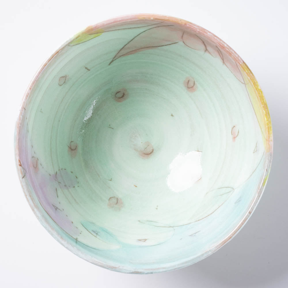 作家 森田みほ 飯碗 エメラルドグリーン 作家 森田みほ 陶磁器作家もの