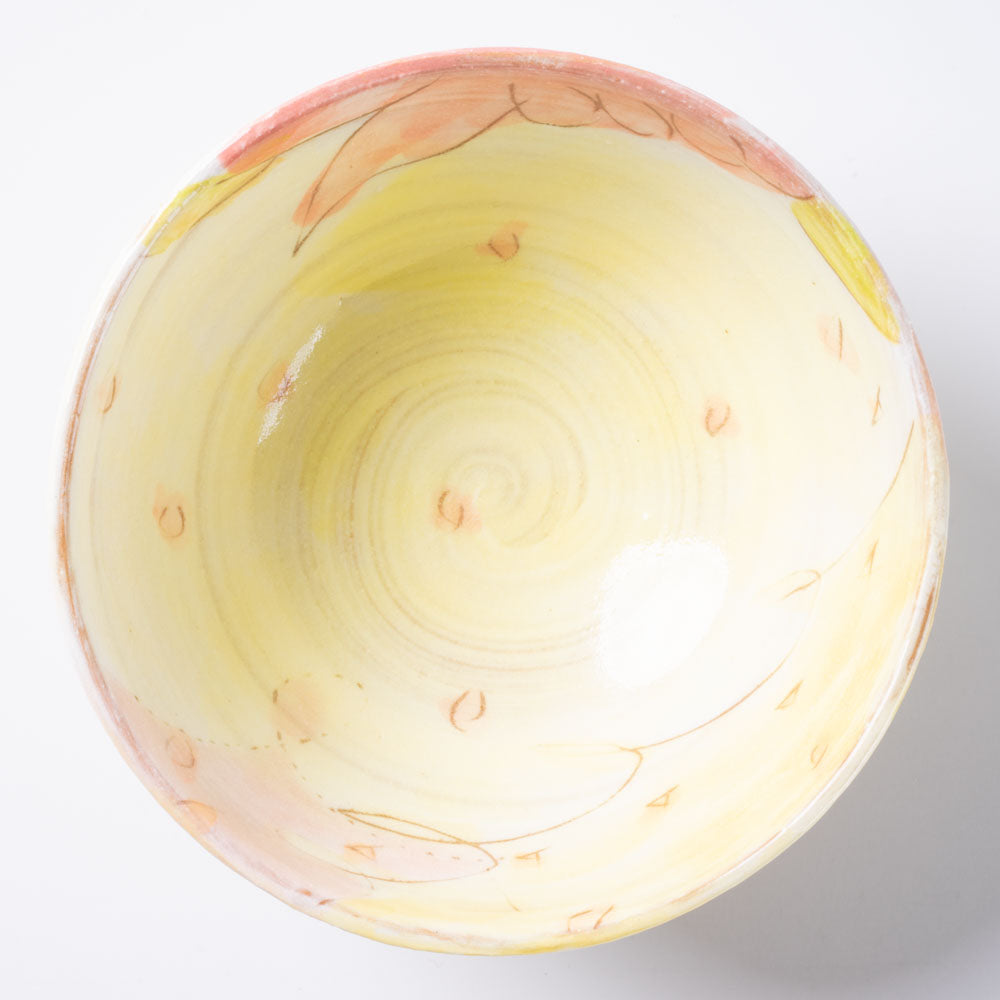 作家 森田みほ 飯碗 イエロー 作家 森田みほ 陶磁器作家もの