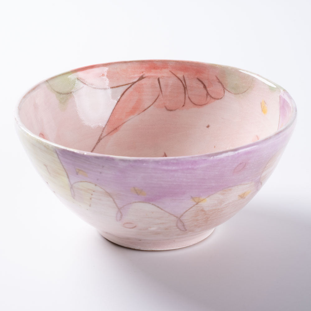 作家 森田みほ 飯碗 ピンク ¥5,280 大人の焼き物