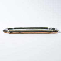 蒼雲窯 織部八角プレート 蒼雲窯 陶磁器作家もの