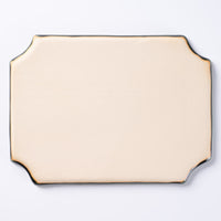 蒼雲窯 織部八角プレート 蒼雲窯 陶磁器作家もの