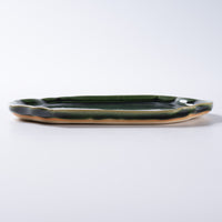 蒼雲窯 織部八角小皿 蒼雲窯 陶磁器作家もの