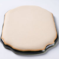 蒼雲窯 織部八角小皿 蒼雲窯 陶磁器作家もの