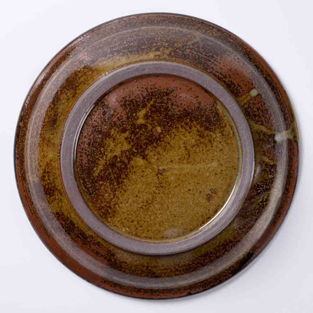 小代焼 小代本谷ちひろ窯 三彩7寸鉢 点打 小代焼 小代本谷ちひろ窯 小代焼