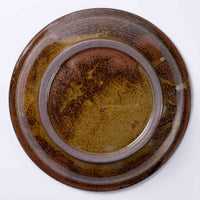 小代焼 小代本谷ちひろ窯 三彩7寸鉢 点打 小代焼 小代本谷ちひろ窯 小代焼