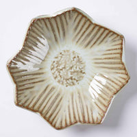 小代焼 小代本谷ちひろ窯 しのぎ八角鉢 白 小代焼 小代本谷ちひろ窯 小代焼