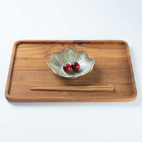 小代焼 小代本谷ちひろ窯 しのぎ八角鉢 白 小代焼 小代本谷ちひろ窯 小代焼