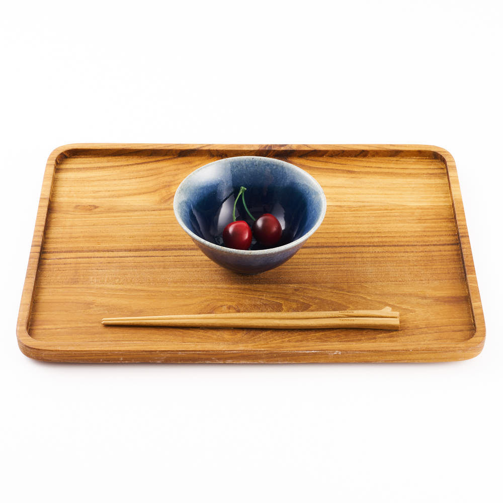 作家 亀井紀子 青彩 飯碗 作家 亀井紀子 陶磁器作家もの