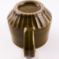 作家 笠原良子 飴釉マグカップ 小 作家 笠原良子 陶磁器作家もの