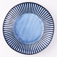 萩焼 松光山 輪花8寸鉢 青萩釉 萩焼 松光山 萩焼