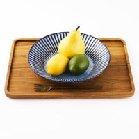 萩焼 松光山 輪花8寸鉢 青萩釉 萩焼 松光山 萩焼