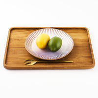 萩焼 松光山 輪花7寸皿 粉引紫 萩焼 松光山 萩焼