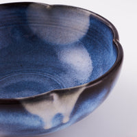 萩焼 松光山 輪花小鉢 青萩釉 萩焼 松光山 萩焼