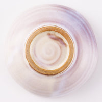 萩焼 松光山 輪花小鉢 粉引紫 萩焼 松光山 萩焼