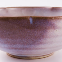 萩焼 松光山 輪花小鉢 粉引紫 萩焼 松光山 萩焼