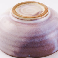 萩焼 松光山 輪花小鉢 粉引紫 萩焼 松光山 萩焼