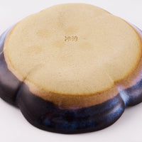 萩焼 松光山 木瓜4寸皿 青萩釉 萩焼 松光山 萩焼