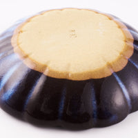 萩焼 松光山 菊花小皿 青萩釉 萩焼 松光山 萩焼