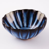 萩焼 松光山 菊花豆鉢 青萩釉 萩焼 松光山 萩焼