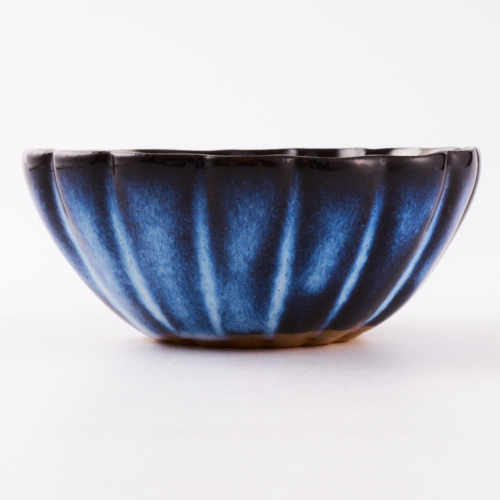 萩焼 松光山 菊花豆鉢 青萩釉 萩焼 松光山 萩焼