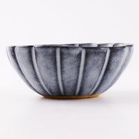 萩焼 松光山 菊花豆鉢 グレー 萩焼 松光山 萩焼