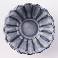 萩焼 松光山 菊花豆鉢 グレー 萩焼 松光山 萩焼