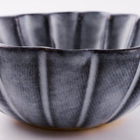 萩焼 松光山 菊花豆鉢 グレー 萩焼 松光山 萩焼