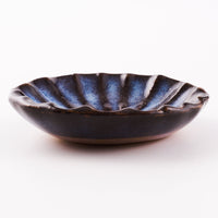 萩焼 松光山 菊花箸置き 青萩釉 萩焼 松光山 萩焼