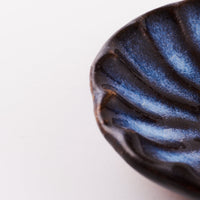 萩焼 松光山 菊花箸置き 青萩釉 萩焼 松光山 萩焼