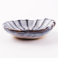 萩焼 松光山 菊花箸置き グレー 萩焼 松光山 萩焼