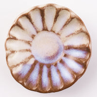 萩焼 松光山 菊花箸置き 粉引紫 萩焼 松光山 萩焼