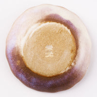 萩焼 松光山 菊花箸置き 粉引紫 萩焼 松光山 萩焼