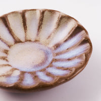 萩焼 松光山 菊花箸置き 粉引紫 萩焼 松光山 萩焼