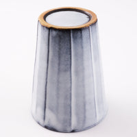 萩焼 松光山 しのぎフリーカップ(小) グレー 萩焼 松光山 萩焼