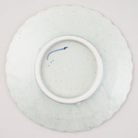 作家 吉田崇昭 染付鉤陽刻皿 作家 吉田崇昭 陶磁器作家もの