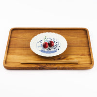 作家 吉田崇昭 染付鉤陽刻皿 作家 吉田崇昭 陶磁器作家もの