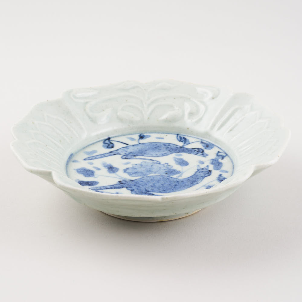 吉田崇昭さん　片口 吉田崇昭 染付雨龍文片口 | Antiques そらんじ