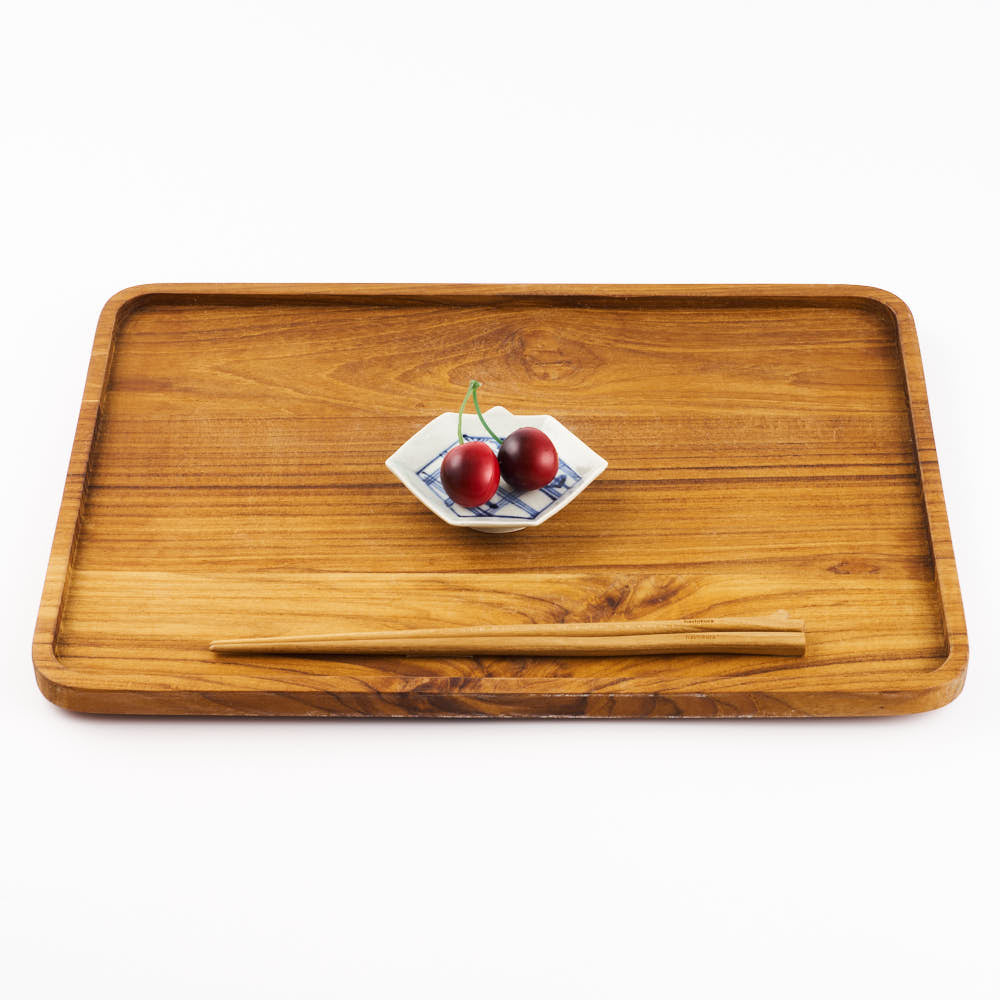 作家 吉田崇昭 染付折紙形小皿 作家 吉田崇昭 陶磁器作家もの