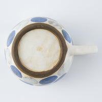 作家 くまがいのぞみ マグカップ 水玉青 作家 くまがいのぞみ 陶磁器作家もの