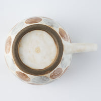 作家 くまがいのぞみ マグカップ 水玉茶 作家 くまがいのぞみ 陶磁器作家もの