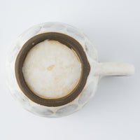 作家 くまがいのぞみ マグカップ 水玉グレー 作家 くまがいのぞみ 陶磁器作家もの
