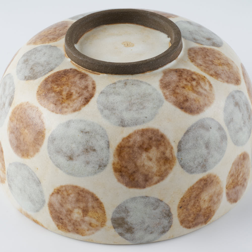 作家 くまがいのぞみ 丸碗 水玉茶 作家 くまがいのぞみ 陶磁器作家もの