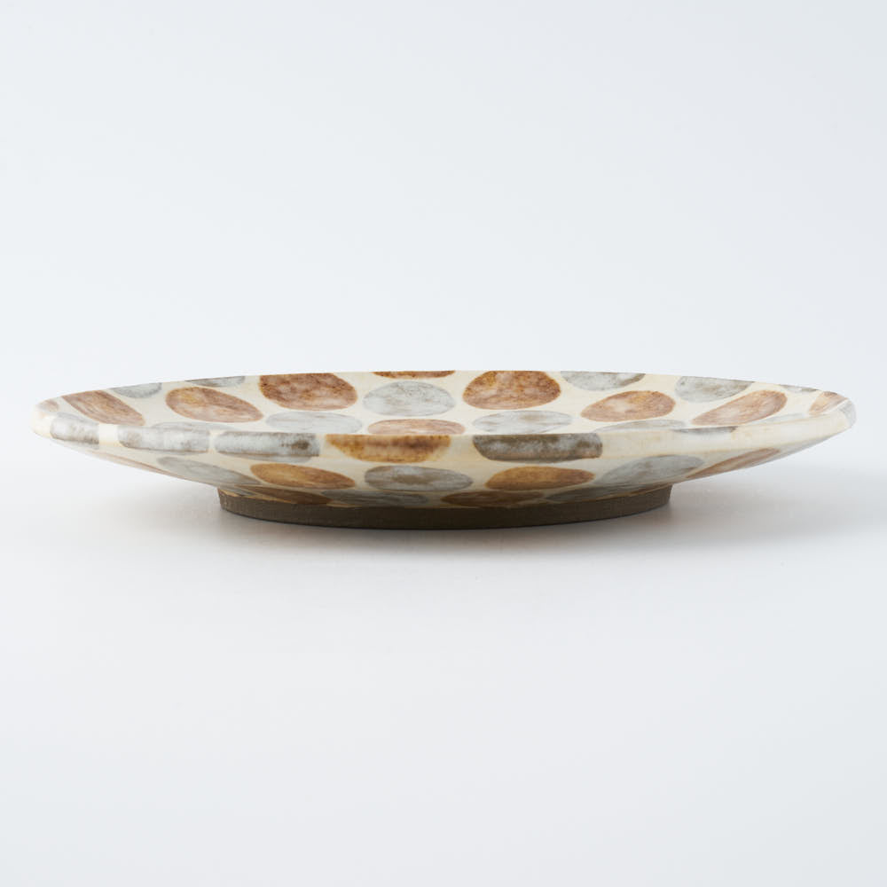 川原れもん サラダボール クマ 陶芸作家作品 約16cm