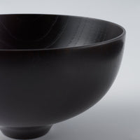 京焼・清水焼 KIWAKOTO TSUKI 夜(素黒目漆) BOWL 京焼・清水焼 KIWAKOTO 京焼・清水焼