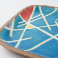 やちむん 一翠窯 長方皿(中) トニー やちむん 一翠窯 やちむん