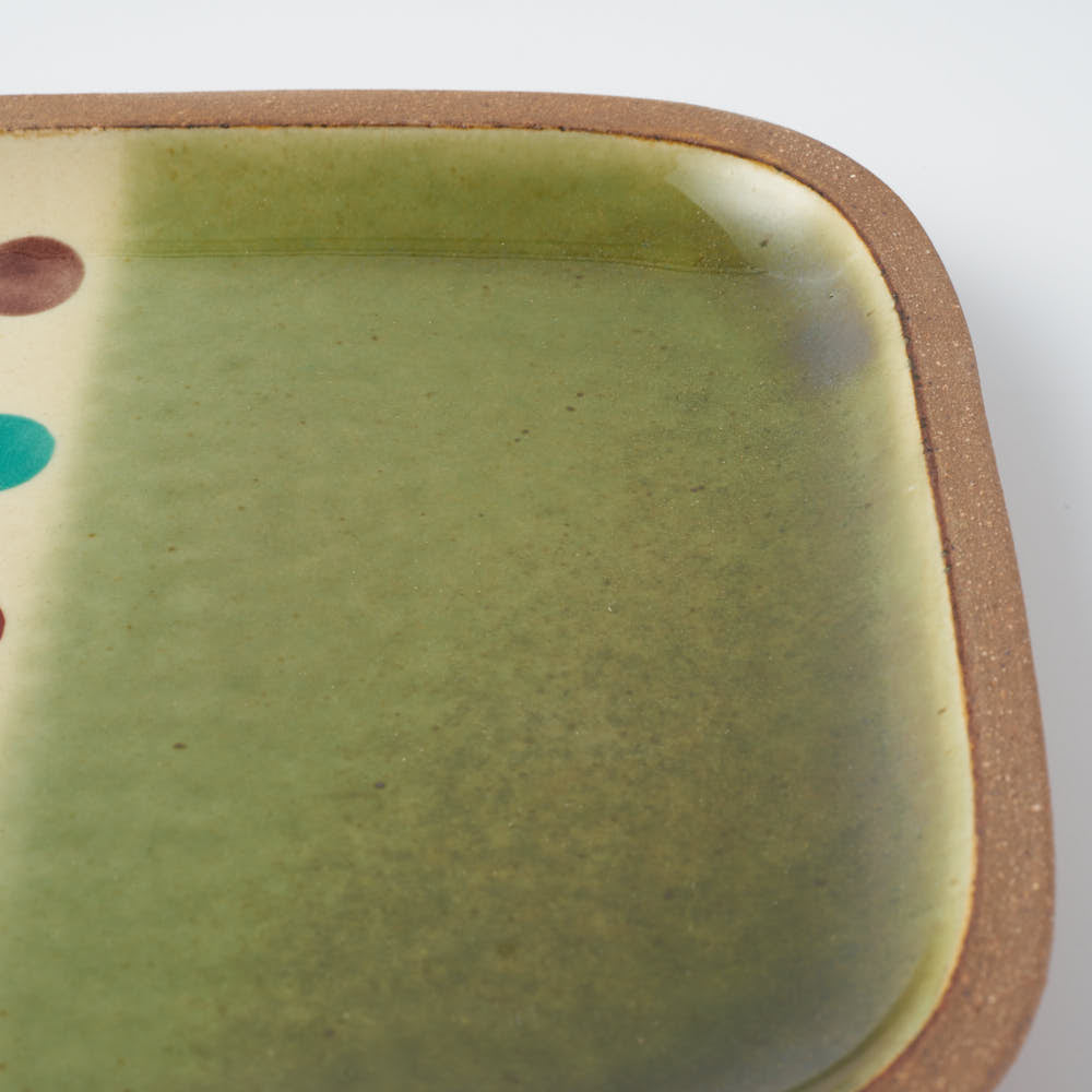 やちむん 一翠窯 長方皿(中) オーグスヤー やちむん 一翠窯 やちむん