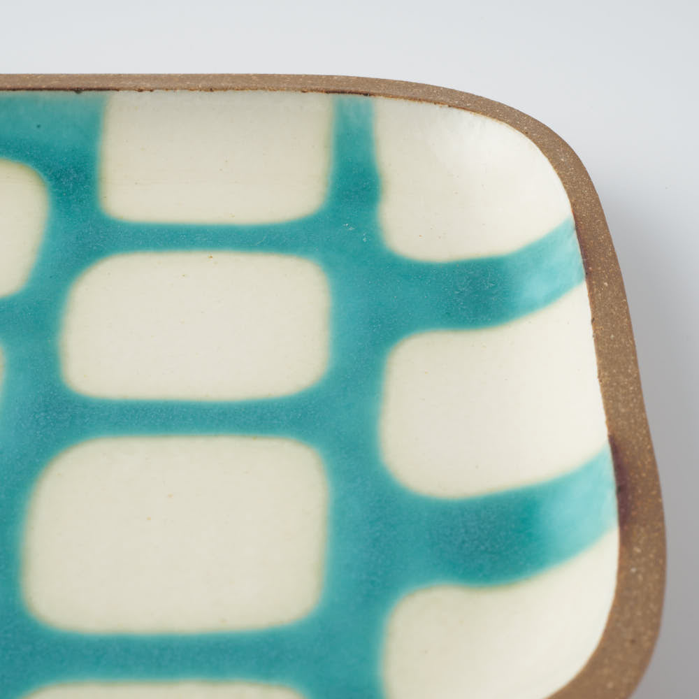 やちむん 一翠窯 長方皿(中) ソーダ やちむん 一翠窯 やちむん