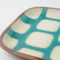 やちむん 一翠窯 長方皿(中) ソーダ やちむん 一翠窯 やちむん