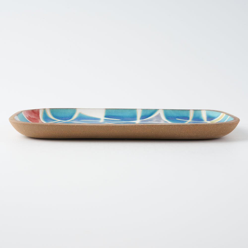 やちむん 一翠窯 長方皿(大) トニー やちむん 一翠窯 やちむん